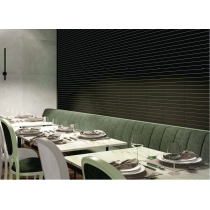 RADIANT - 6X16 WAVE, BLACK, MATTE